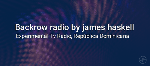 Backrow radio by james haskell