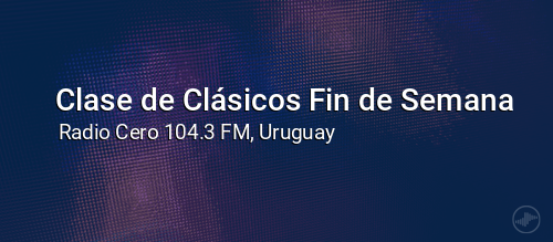 Clase de Clásicos Fin de Semana