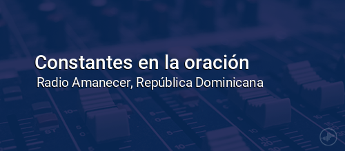 Constantes en la oración