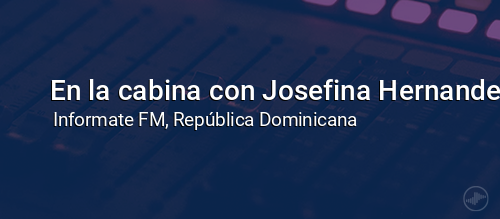 En la cabina con Josefina Hernandez