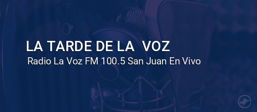 LA TARDE DE LA  VOZ