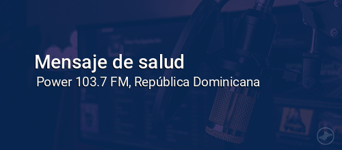Mensaje de salud