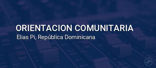ORIENTACION COMUNITARIA