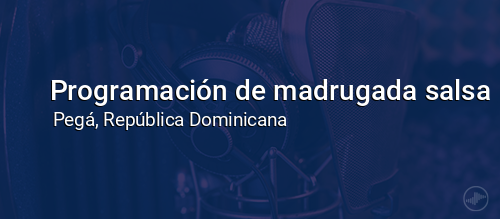 Programación de madrugada salsa