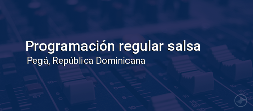 Programación regular salsa