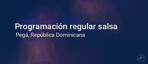 Programación regular salsa