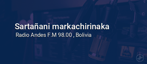 Sartañani markachirinaka