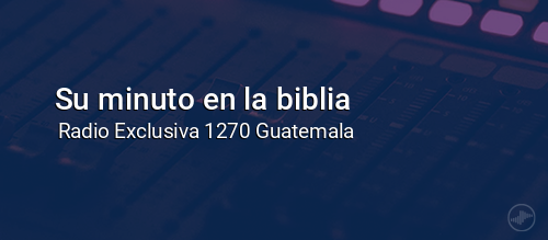 Su minuto en la biblia