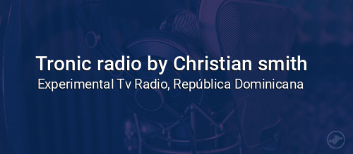 Tronic radio by Christian smith