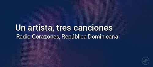 Un artista, tres canciones
